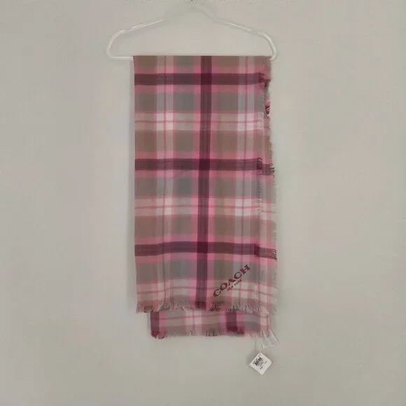 Coach NWT Wool Ladies Scarf - Picture 1 of 5